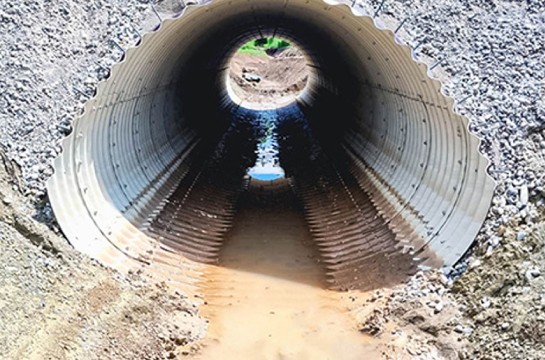 Wasserführende Unterführung